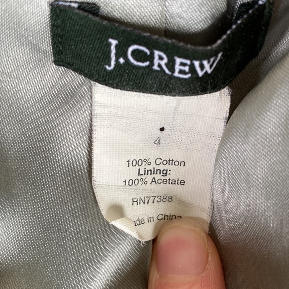 J. Crew✨Vintage Gray Velvet Single Button Long Blazer - Picture 8 of 11